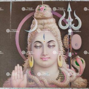 Artist Rangroop antique vintage print - Thevar Art Gallery
