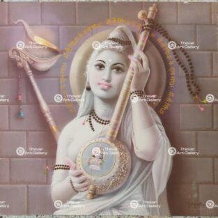 Artist Rangroop antique vintage print - Thevar Art Gallery
