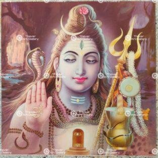 Artist Rangroop antique vintage print - Thevar Art Gallery