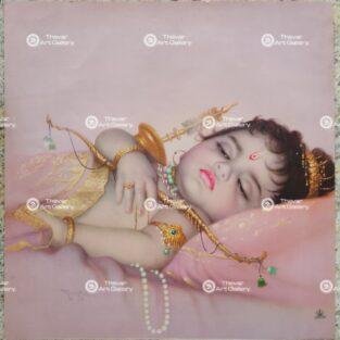 Artist Rangroop antique vintage print - Thevar Art Gallery