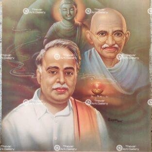 Artist Sapar Bros Antique Vintage print - Thevar Art Gallery