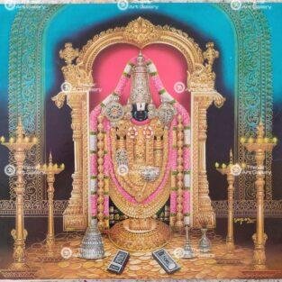 Artist Sapar Bros Antique Vintage print - Thevar Art Gallery