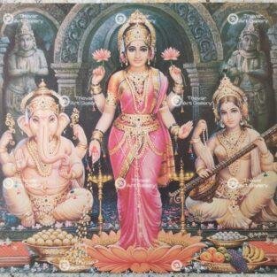 Artist Sapar Bros antique vintage print- Thevar Art Gallery