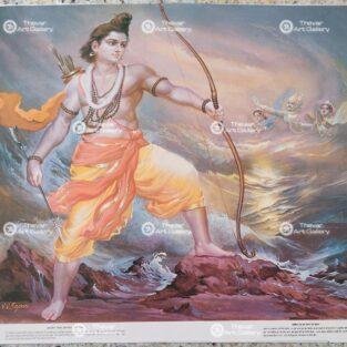 Artist Sapar Bros Antique Vintage print - Thevar Art Gallery