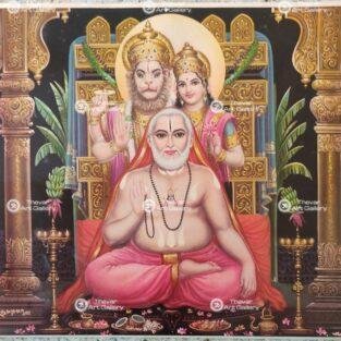 Artist Sapar Bros Antique Vintage print - Thevar Art Gallery