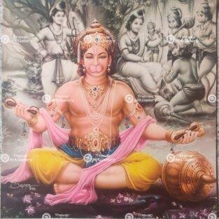 Artist Sapar Bros Antique Vintage print - Thevar Art Gallery