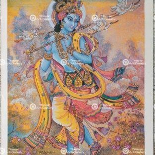 Artist Sapar Bros Antique Vintage print - Thevar Art Gallery