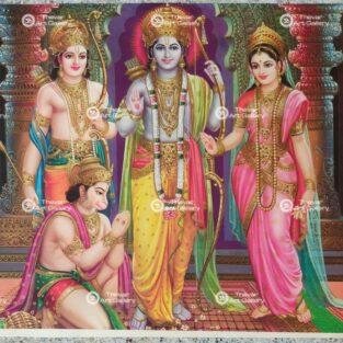 Artist Sapar Bros Antique Vintage print - Thevar Art Gallery