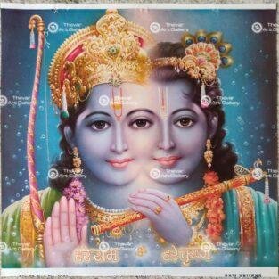 Artist Sapar Bros Antique Vintage print - Thevar Art Gallery