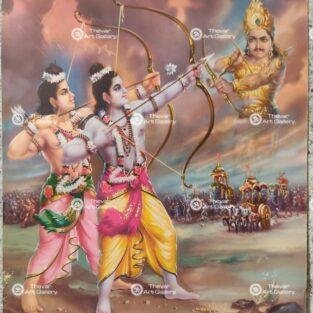 Artist S.Murugakani Antique vintage Print- Thevar Art Gallery