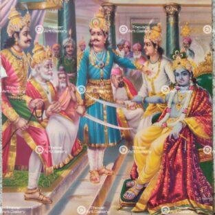 Artist S.Murugakani Antique vintage Print- Thevar Art Gallery