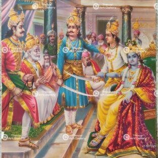 Artist S.Murugakani Antique vintage Print- Thevar Art Gallery