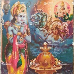 Artist S.Murugakani Antique vintage Print- Thevar Art Gallery