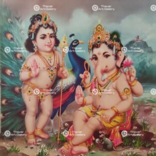 Artist S.Murugakani Antique vintage Print- Thevar Art Gallery