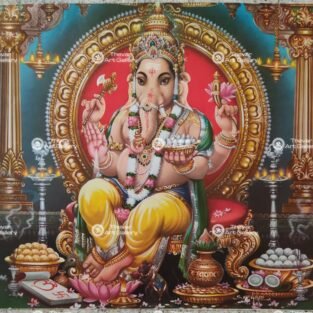 Artist S.Murugakani Antique vintage Print- Thevar Art Gallery