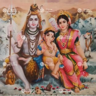 Artist S.Murugakani Antique vintage Print- Thevar Art Gallery
