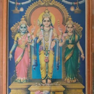 Artist C.Kondiahraju Antique vintage Print- Thevar Art Gallery