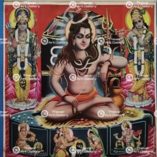 Artist C.Kondiahraju Antique vintage Print- Thevar Art Gallery