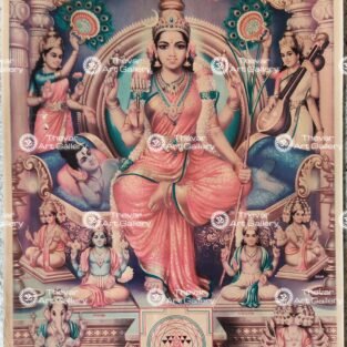 Artist C.Kondiahraju Antique vintage Print- Thevar Art Gallery