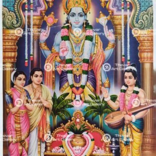 Artist C.Kondiahraju Antique vintage Print- Thevar Art Gallery