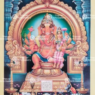 Artist C.Kondiahraju Antique vintage Print- Thevar Art Gallery