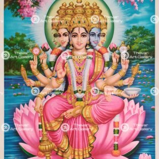 Artist C.Kondiahraju Antique vintage Print- Thevar Art Gallery