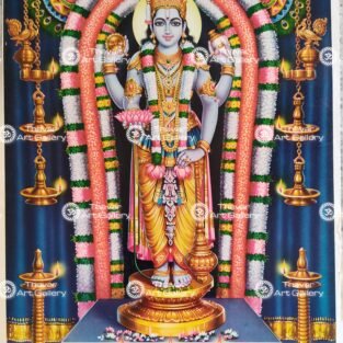 Artist C.Kondiahraju Antique vintage Print- Thevar Art Gallery