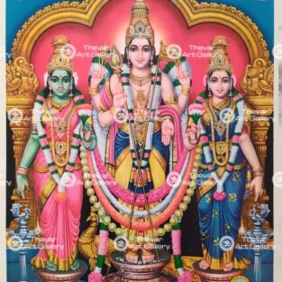 Artist C.Kondiahraju Antique vintage Print- Thevar Art Gallery