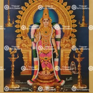 Artist C.Kondiahraju Antique vintage Print- Thevar Art Gallery