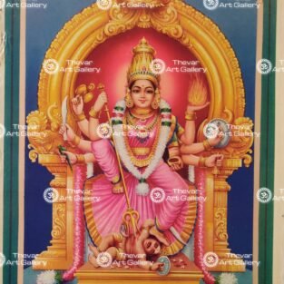 Artist C.Kondiahraju Antique vintage Print- Thevar Art Gallery