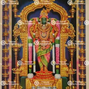 Artist C.Kondiahraju Antique vintage Print- Thevar Art Gallery