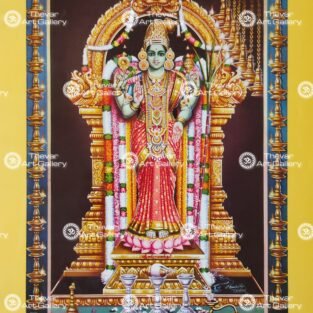 Artist C.Kondiahraju Antique vintage Print- Thevar Art Gallery