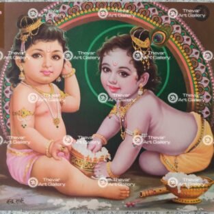 Artist C.Kondiahraju Antique vintage Print- Thevar Art Gallery