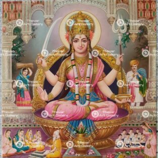 Artist C.Kondiahraju Antique vintage Print- Thevar Art Gallery