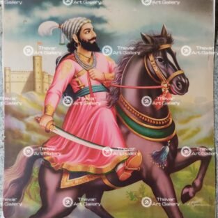 Artist C.Kondiahraju Antique vintage Print - Thevar Art Gallery